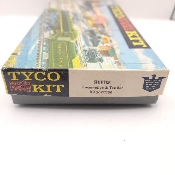 Tyco Shifter Locomotive 209 1100 New In Box Model Train Vintage HO Scale - Picture 3 of 7